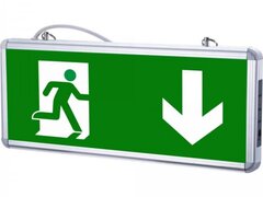 Corp de iluminat aplicat si suspendat pentru iesire in jos